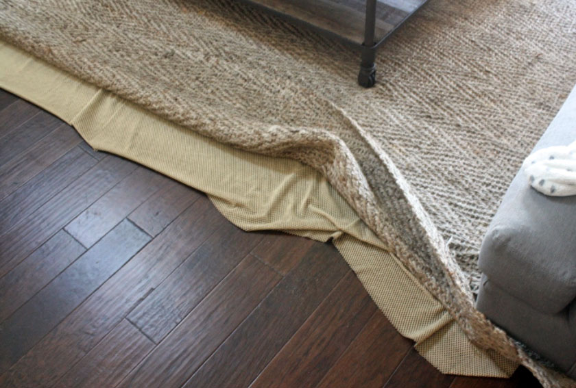 Cream Non-Slip Rug Pad 7'6x10'8 - Oriental Weavers